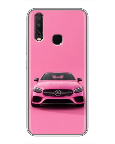 Чехол для Vivo Y17 с картинкой «Розовый Mercedes AMG» Чехол для Vivo Y17 с картинкой «Розовый Mercedes AMG»