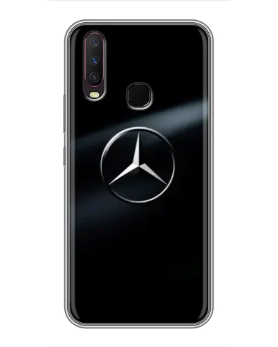 Чехол для Vivo Y17 с картинкой «Mercedes на металле» Чехол для Vivo Y17 с картинкой «Mercedes на металле»