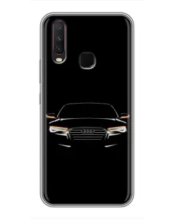 Чохол для Vivo Y17 з картинкою «Audi — нічний контур» Чохол для Vivo Y17 з картинкою «Audi — нічний контур»