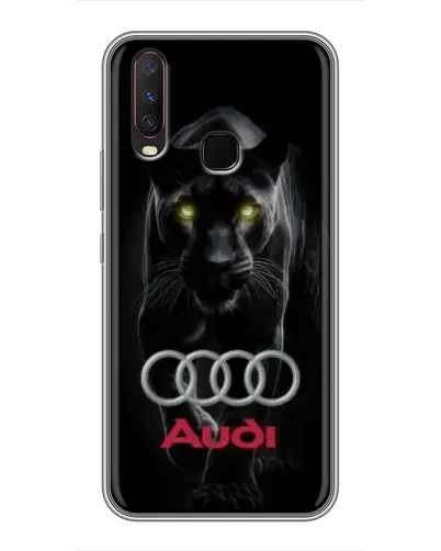 Чехол для Vivo Y17 с картинкой «Пантера и Audi» Чехол для Vivo Y17 с картинкой «Пантера и Audi»