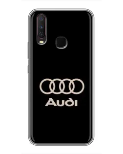 Чохол для Vivo Y17 з картинкою «Audi — золотий логотип» Чохол для Vivo Y17 з картинкою «Audi — золотий логотип»