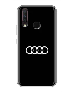 Чохол для Vivo Y17 з картинкою «Audi White Logo» Чохол для Vivo Y17 з картинкою «Audi White Logo»