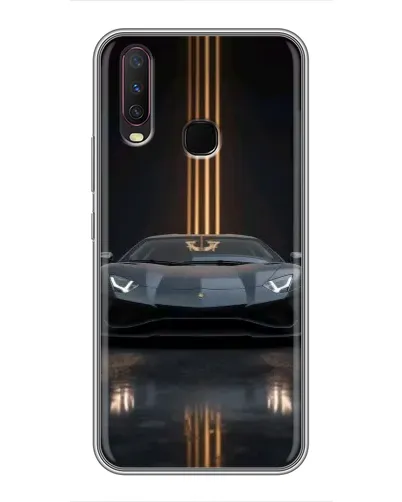 Чехол для Vivo Y17 с картинкой «Lamborghini золотые линии» Чехол для Vivo Y17 с картинкой «Lamborghini золотые линии»