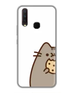 Чехол для Vivo Y17 с картинкой «Пушин с печеньем» Чехол для Vivo Y17 с картинкой «Пушин с печеньем»
