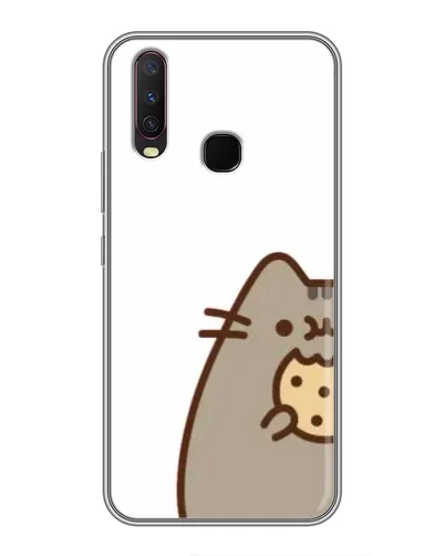 Чехол для Vivo Y17 с картинкой «Пушин с печеньем»