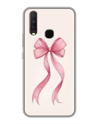 Чехол для Vivo Y17 с картинкой «Розовый бант» Чехол для Vivo Y17 с картинкой «Розовый бант»
