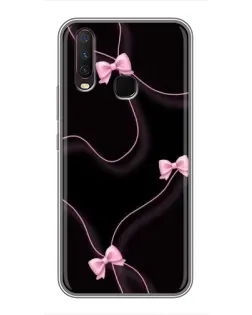 Чехол для Vivo Y17 с картинкой «Розовые ленты» Чехол для Vivo Y17 с картинкой «Розовые ленты»