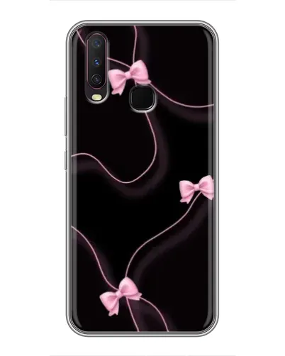 Чехол для Vivo Y17 с картинкой «Розовые ленты» Чехол для Vivo Y17 с картинкой «Розовые ленты»