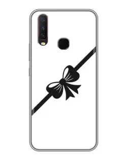 Чехол для Vivo Y17 с картинкой «Диагональный бант» Чехол для Vivo Y17 с картинкой «Диагональный бант»