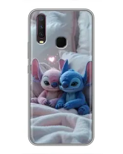Чехол для Vivo Y17 с картинкой «Плюшевые Стич Ангел» Чехол для Vivo Y17 с картинкой «Плюшевые Стич Ангел»