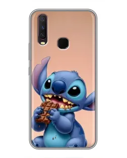 Чехол для Vivo Y17 с картинкой «Стич ест шоколад» Чехол для Vivo Y17 с картинкой «Стич ест шоколад»