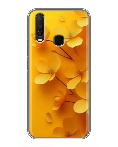 Чехол для Vivo Y17 с картинкой «Золотые лепестки» Чехол для Vivo Y17 с картинкой «Золотые лепестки»