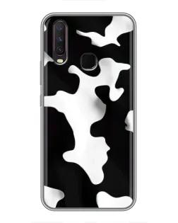 Чехол для Vivo Y17 с картинкой «Черно-белое пятно» Чехол для Vivo Y17 с картинкой «Черно-белое пятно»