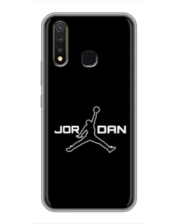 Чохол для Vivo Y19 з картинкою «Nike Pink Swirl»