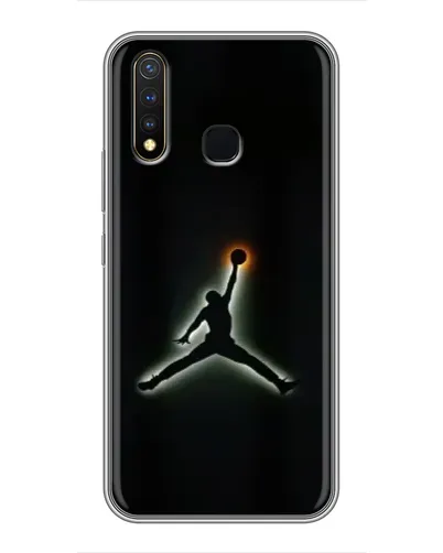 Чехол для Vivo Y19 с картинкой «Jordan Gradient Logo»