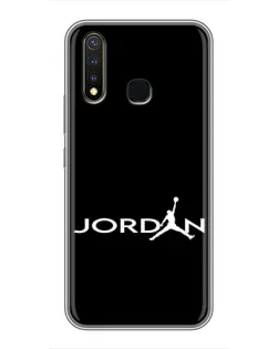Чехол для Vivo Y19 с картинкой «Jordan White Logo» Чехол для Vivo Y19 с картинкой «Jordan White Logo»