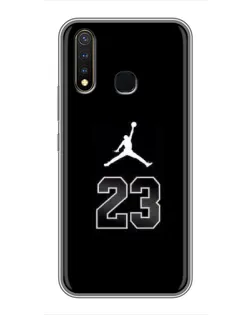 Чехол для Vivo Y19 с картинкой «Jordan Flight 23» Чехол для Vivo Y19 с картинкой «Jordan Flight 23»