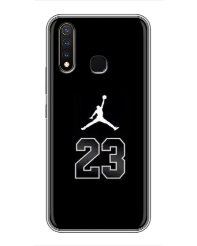 Чехол для Vivo Y19 с картинкой «Jordan Flight 23»