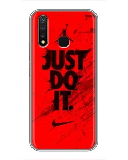 Чехол для Vivo Y19 с картинкой «Nike Just Do It» Чехол для Vivo Y19 с картинкой «Nike Just Do It»