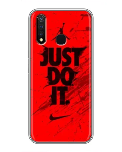 Чехол для Vivo Y19 с картинкой «Nike Just Do It»