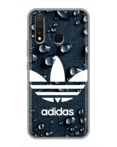 Чехол для Vivo Y19 с картинкой «Adidas Trefoil Blue» Чехол для Vivo Y19 с картинкой «Adidas Trefoil Blue»