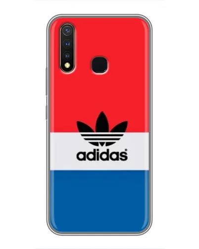 Чехол для Vivo Y19 с картинкой «Ретро блоки Adidas» Чехол для Vivo Y19 с картинкой «Ретро блоки Adidas»