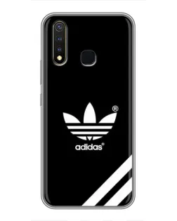 Чехол для Vivo Y19 с картинкой «Adidas с диагональными полосами»