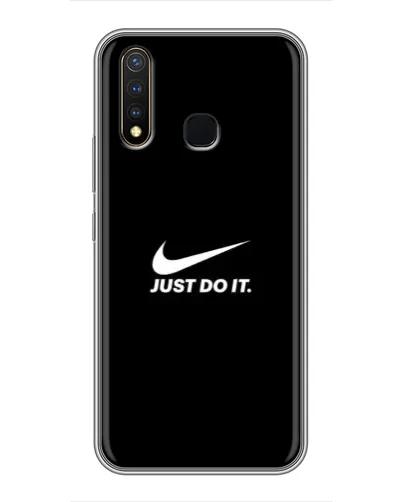 Чехол для Vivo Y19 с картинкой «Минимализм от Nike» Чехол для Vivo Y19 с картинкой «Минимализм от Nike»