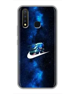 Чехол для Vivo Y19 с картинкой «Звездный путь Nike»