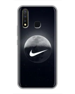 Чехол для Vivo Y19 с картинкой «Nike в стиле граффити»