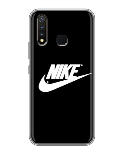 Чехол для Vivo Y19 с картинкой «Мазки краски Nike» Чехол для Vivo Y19 с картинкой «Мазки краски Nike»