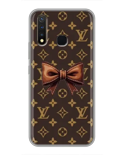 Чехол для Vivo Y19 с картинкой «LV с бантом» Чехол для Vivo Y19 с картинкой «LV с бантом»