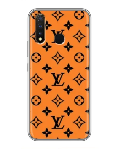 Чехол для Vivo Y19 с картинкой «Оранжевый стиль LV» Чехол для Vivo Y19 с картинкой «Оранжевый стиль LV»