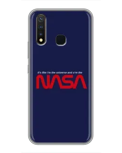 Чехол для Vivo Y19 с картинкой «NASA — глубокий космос»