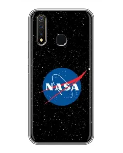 Чехол для Vivo Y19 с картинкой «NASA — звездное небо»