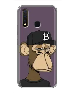 Чехол для Vivo Y19 с картинкой «Bored Ape в кепке» Чехол для Vivo Y19 с картинкой «Bored Ape в кепке»