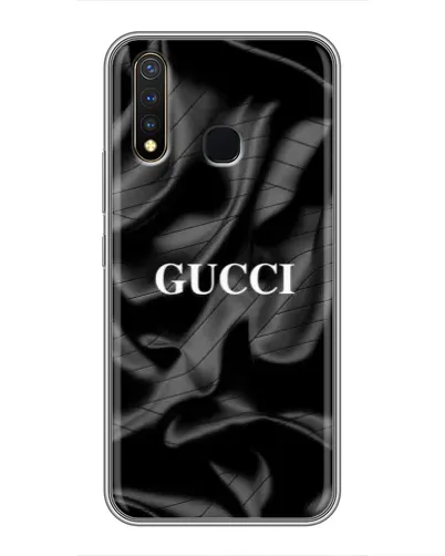 Чехол для Vivo Y19 с картинкой «Gucci — шелковые волны» Чехол для Vivo Y19 с картинкой «Gucci — шелковые волны»