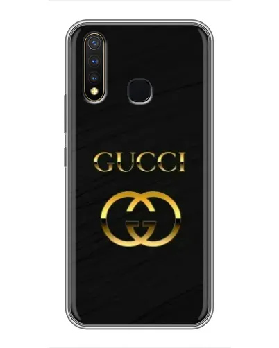 Чехол для Vivo Y19 с картинкой «Золотой логотип Gucci» Чехол для Vivo Y19 с картинкой «Золотой логотип Gucci»