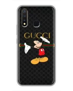 Чехол для Vivo Y19 с картинкой «Микки Маус Gucci»