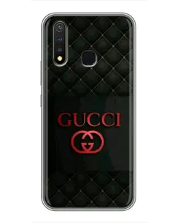 Чехол для Vivo Y19 с картинкой «Gucci — стеганый черный»