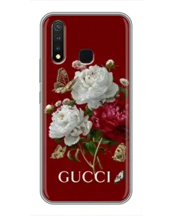 Чехол для Vivo Y19 с картинкой «Gucci —  сад»