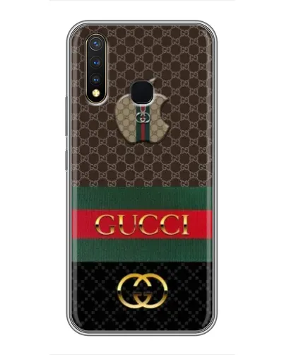 Чехол для Vivo Y19 с картинкой «Gucci — брендированный десерт» Чехол для Vivo Y19 с картинкой «Gucci — брендированный десерт»