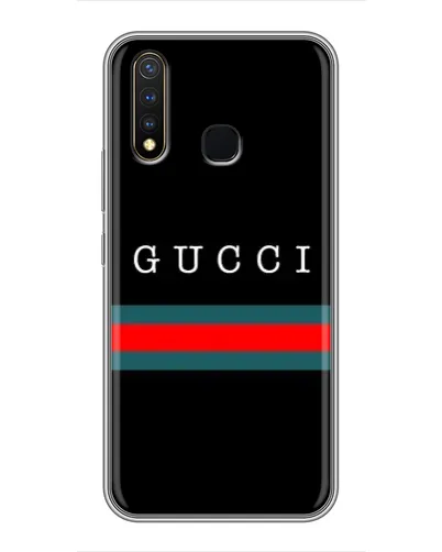 Чехол для Vivo Y19 с картинкой «Gucci — красный пояс» Чехол для Vivo Y19 с картинкой «Gucci — красный пояс»