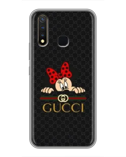 Чехол для Vivo Y19 с картинкой «Минни Маус Gucci — черный» Чехол для Vivo Y19 с картинкой «Минни Маус Gucci — черный»