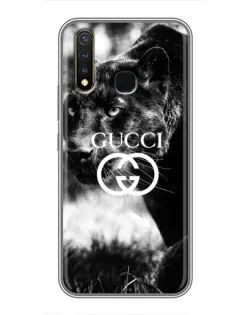 Чехол для Vivo Y19 с картинкой «Gucci — дикая природа»