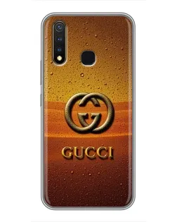 Чехол для Vivo Y19 с картинкой «Gucci — солнечный градиент»