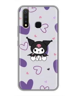 Чехол для Vivo Y19 с картинкой «Kuromi и лавандовые сердца» Чехол для Vivo Y19 с картинкой «Kuromi и лавандовые сердца»