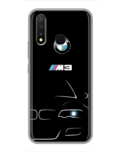 Чехол для Vivo Y19 с картинкой «Минималистичный принт BMW M3» Чехол для Vivo Y19 с картинкой «Минималистичный принт BMW M3»