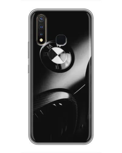 Чехол для Vivo Y19 с картинкой «Эмблема BMW — макро» Чехол для Vivo Y19 с картинкой «Эмблема BMW — макро»