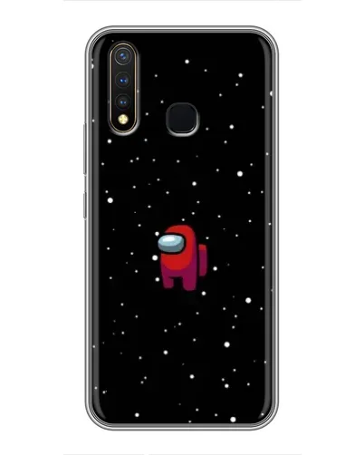 Чехол для Vivo Y19 с картинкой «Красный Among Us» Чехол для Vivo Y19 с картинкой «Красный Among Us»